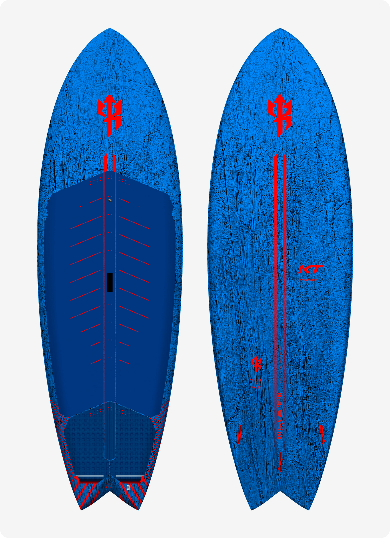 Kai Lenny Mid Length Pro by Quatro Carbon 9'0" x 32" 180L