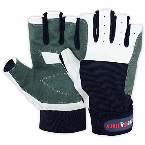 MRX Sailing Gloves Fishing Kayak Gloves for Men & Women Rowing Water Ski Canoe Paddle Gloves Sailing Gear Women Paddling Gloves Sailing Gloves for Men & Women Short Finger Sailing Kayaking Gloves - West Coast Paddle Sports