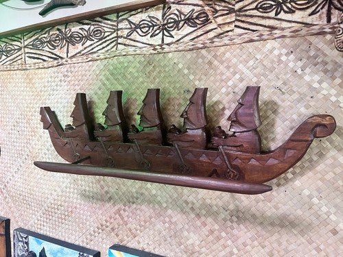New 3’ Easter Island Moai style Canoe Decoration - West Coast Paddle Sports