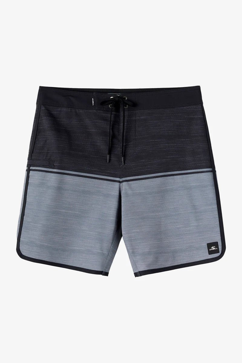 O'neill HYPERFREAK HEAT BLOCK SCALLOP 18" BOARDSHORTS - West Coast Paddle Sports