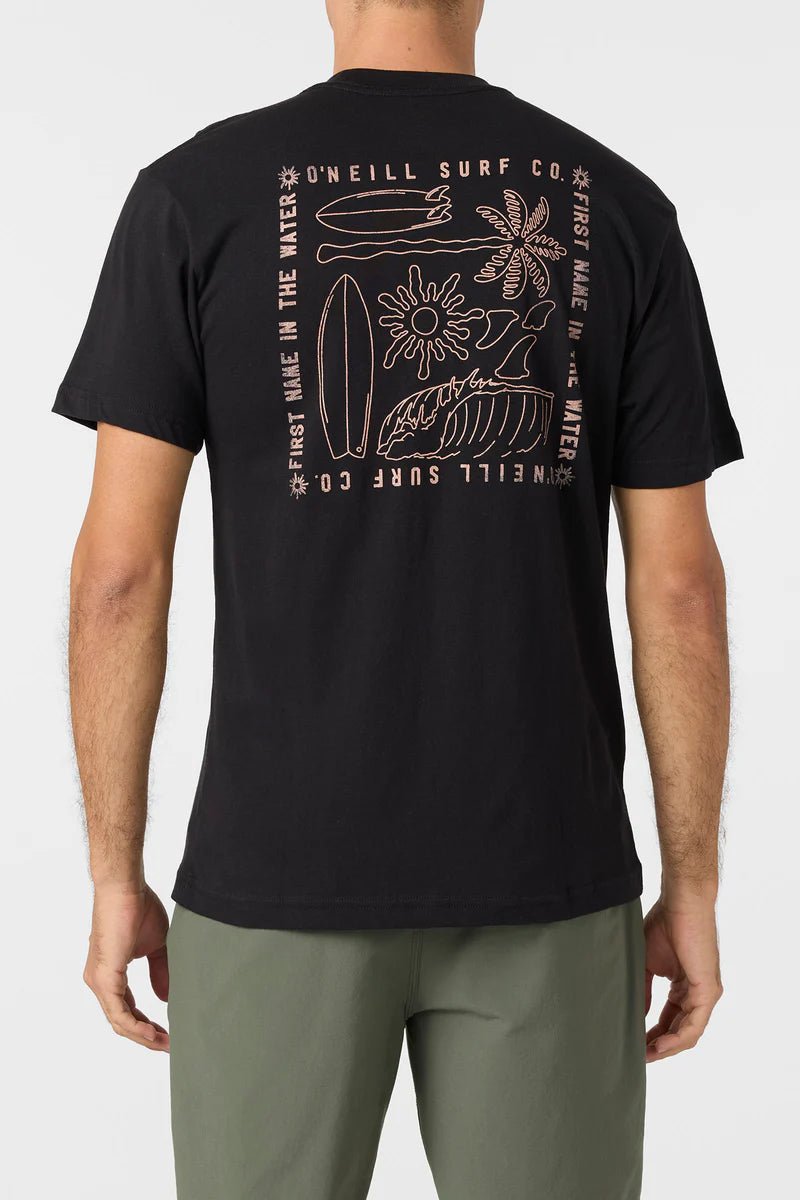 O'Neill PUZZLE PIECES STANDARD FIT TEE - West Coast Paddle Sports