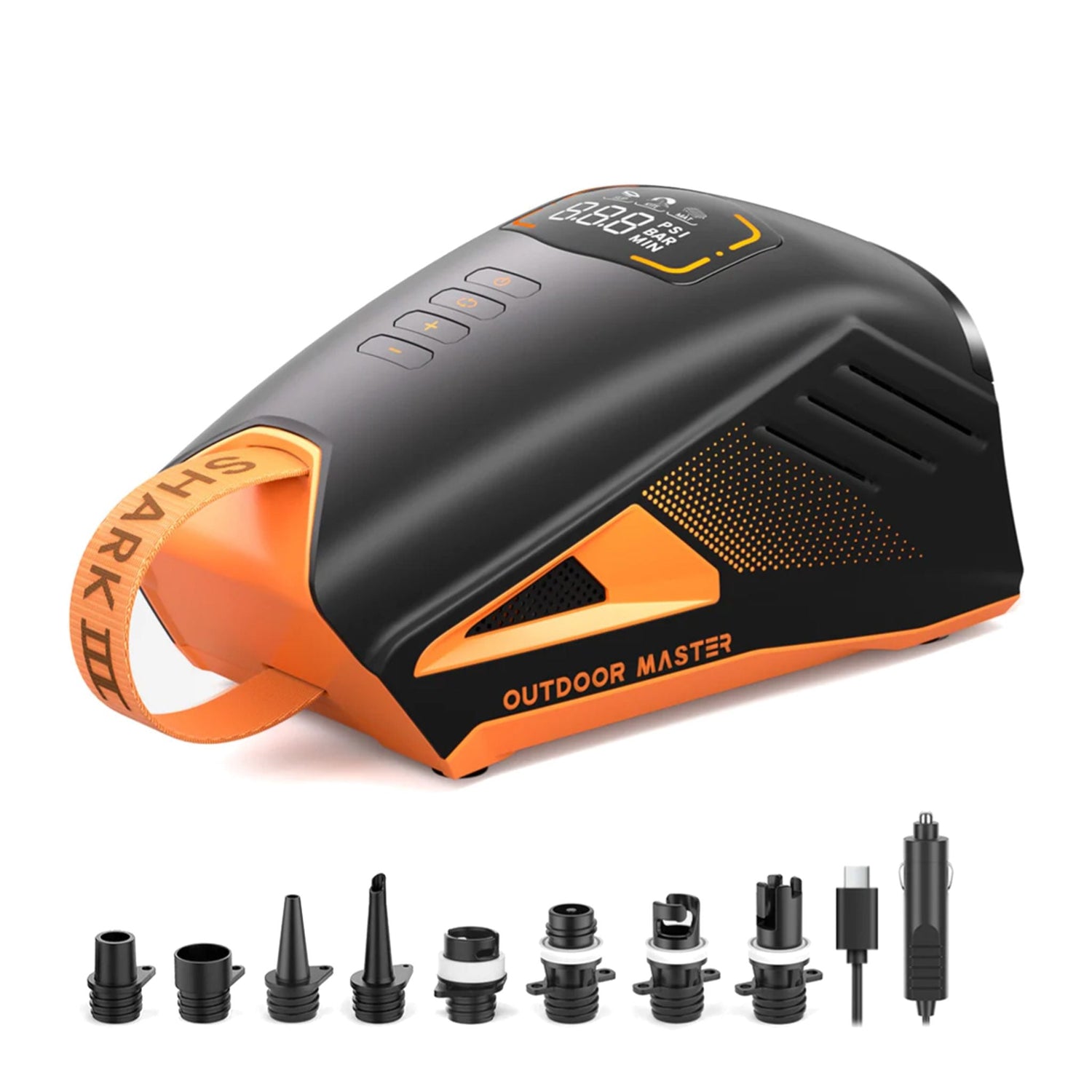 Outdoor Master Shark 3 Electric Air Pump - West Coast Paddle Sports