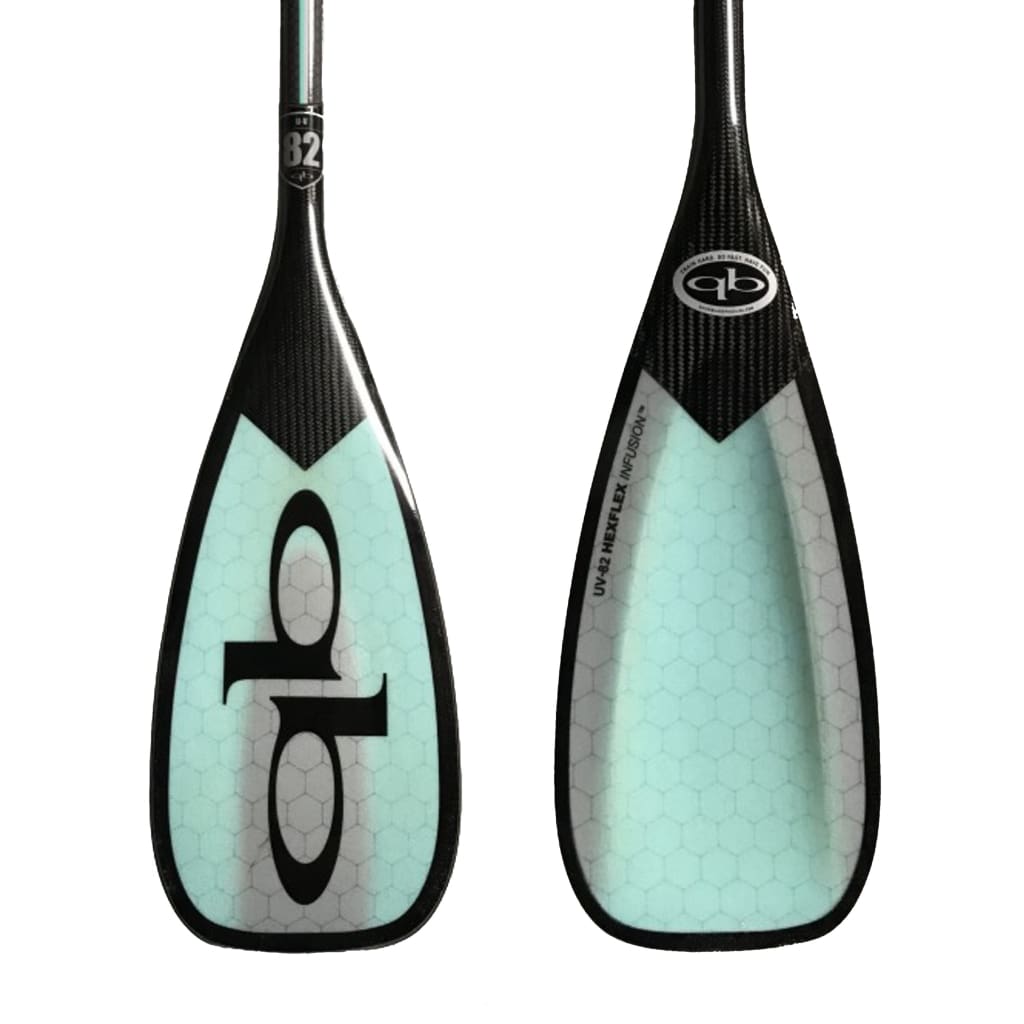 QUICKBLADE PADDLE UV 82 HEX FLEX W/ BLACK DIAMOND ELITE SHAFT - Tiffany - SUP PADDLES