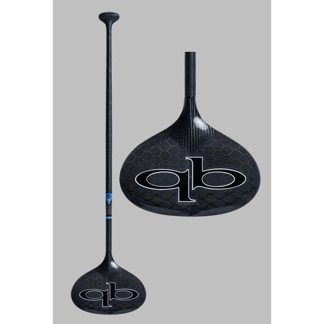 QUICKBLADE STINGRAY 79 OUTRIGGER PADDLE - CARBON DOUBLE BEND - West Coast Paddle Sports