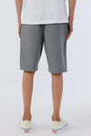 O'NEILL BOY'S RESERVE HEATHER 18" HYBRID SHORTS