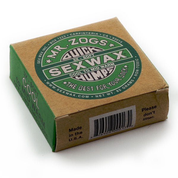 Sexwax Quick Humps Surf Wax: Eco Box 3 - Pack - West Coast Paddle Sports