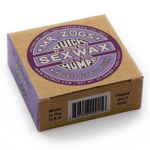 Sexwax Quick Humps Surf Wax: Eco Box 3 - Pack - West Coast Paddle Sports