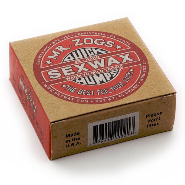 Sexwax Quick Humps Surf Wax: Eco Box 3 - Pack - West Coast Paddle Sports