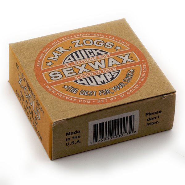 Sexwax Quick Humps Surf Wax: Eco Box 3 - Pack - West Coast Paddle Sports