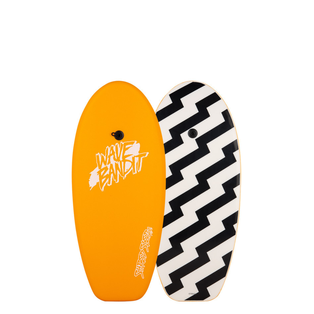 Catch Surf Wave Bandit Shred Sled Mini Soft Surfboard 37" - Pilsner 25
