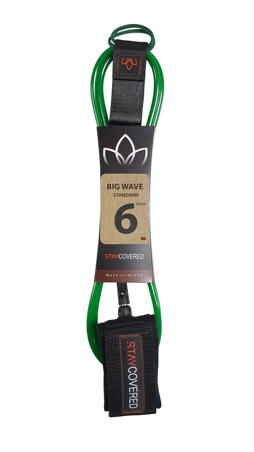 STAY COVERED SUP 5/16" DOUBLE SWIVEL 6' STRAIGHT LEASH