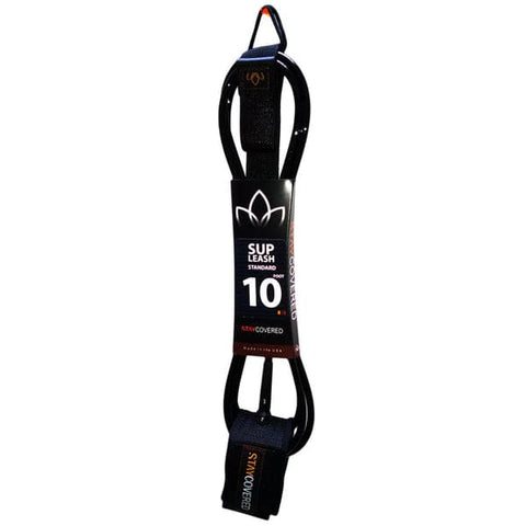 STAY COVERED SUP 5/16 DOUBLE SWIVEL 10’ STRAIGHT LEASH - GEAR/EQUIPMENT