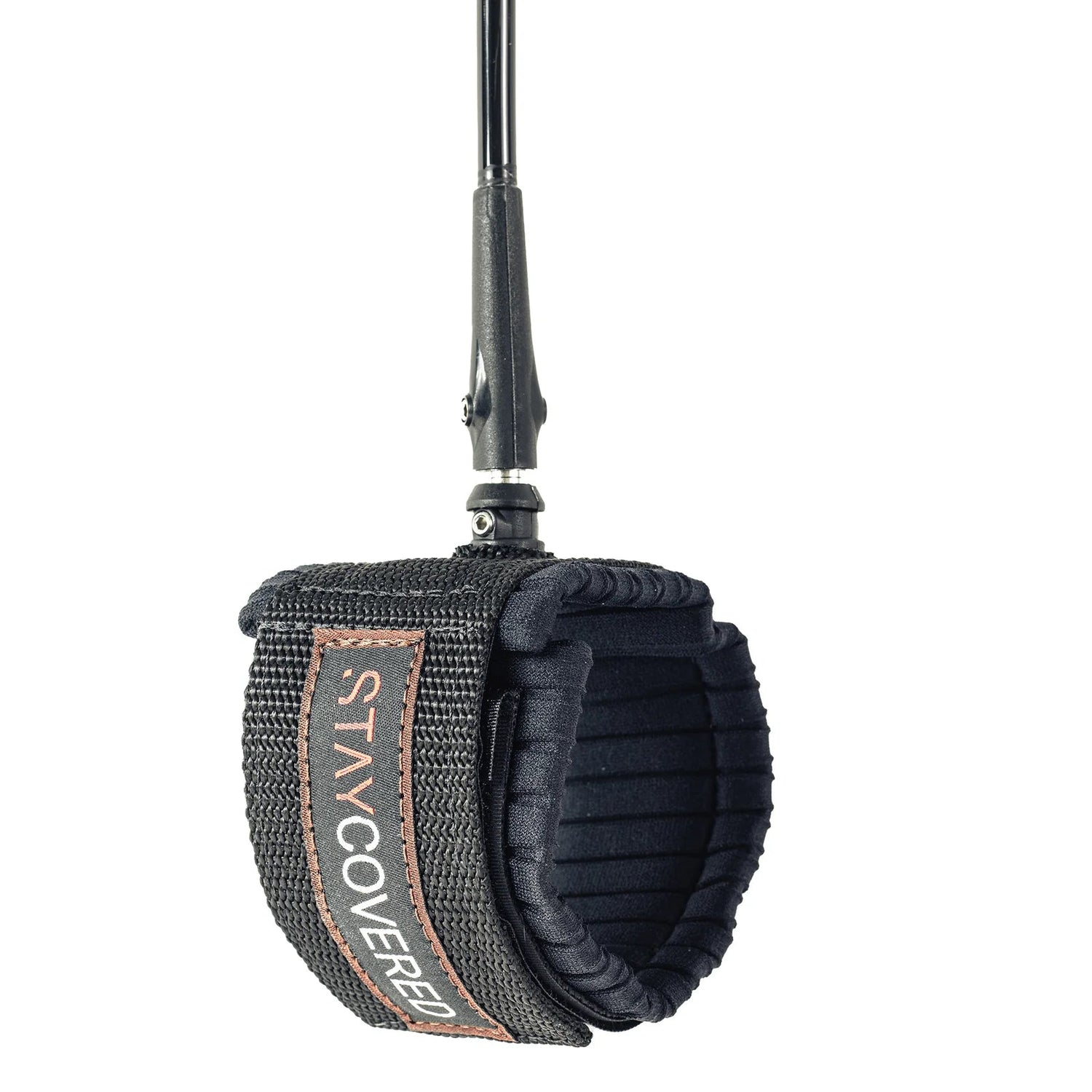 STAY COVERED SUP 5/16" DOUBLE SWIVEL 7' STRAIGHT LEASH - West Coast Paddle Sports
