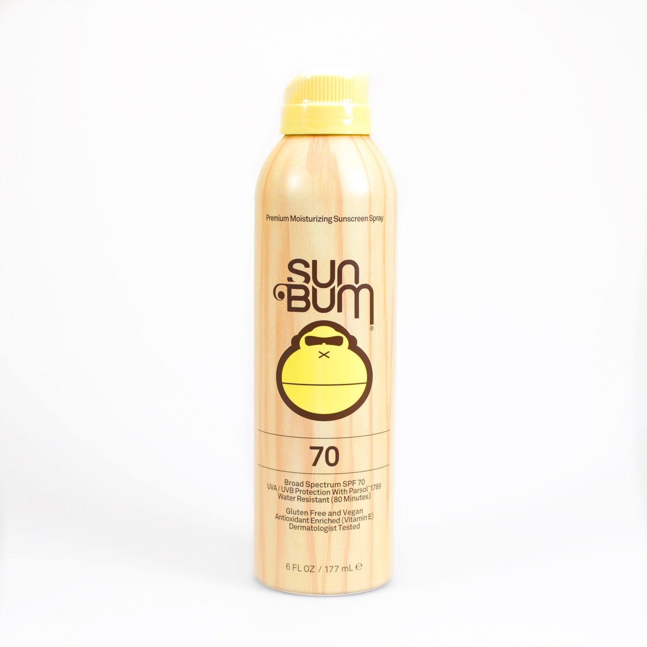 Sun Bum Original SPF 70 Sunscreen Spray 6oz - West Coast Paddle Sports