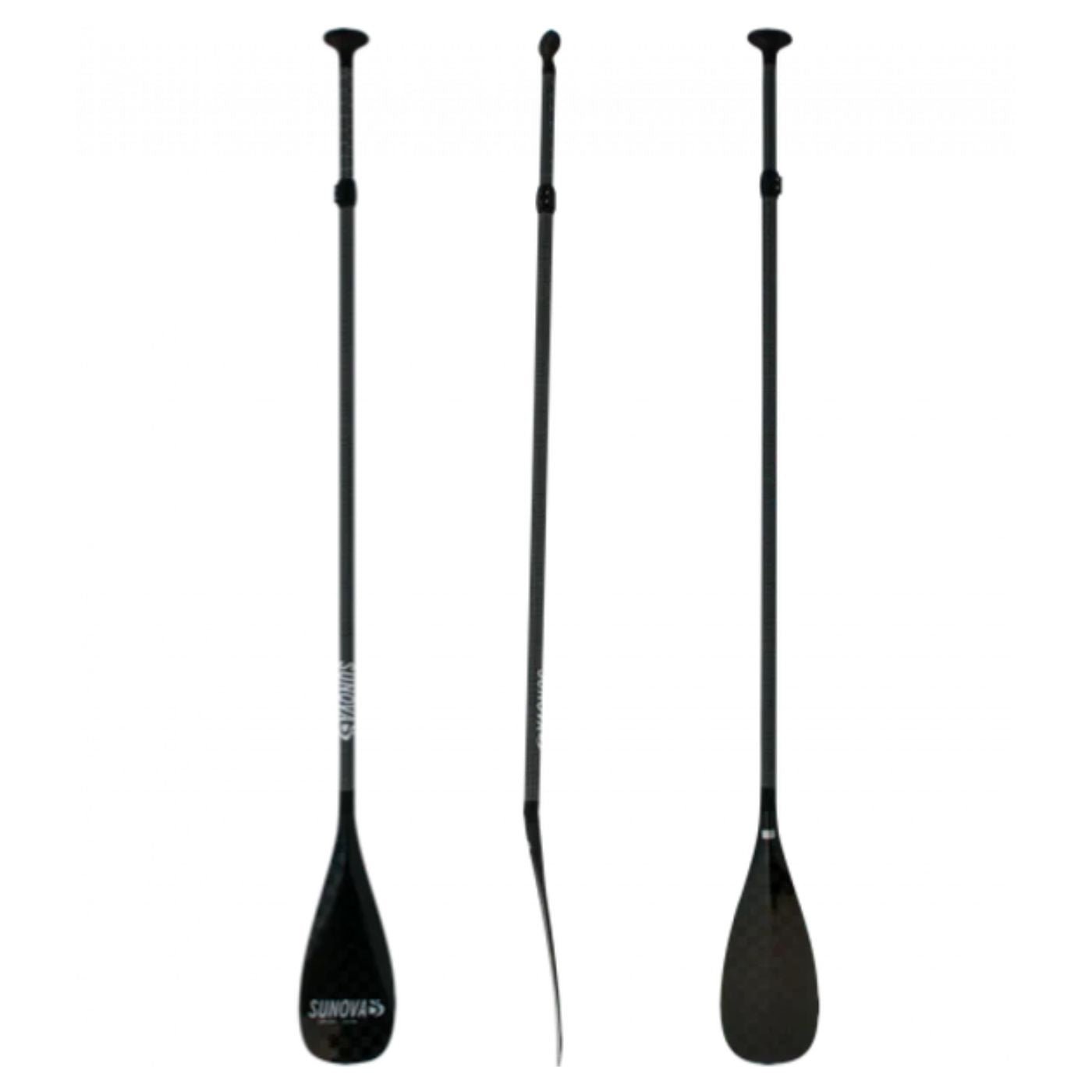 Sunova Carbon Paddle - Adjustable 3 - piece - West Coast Paddle Sports