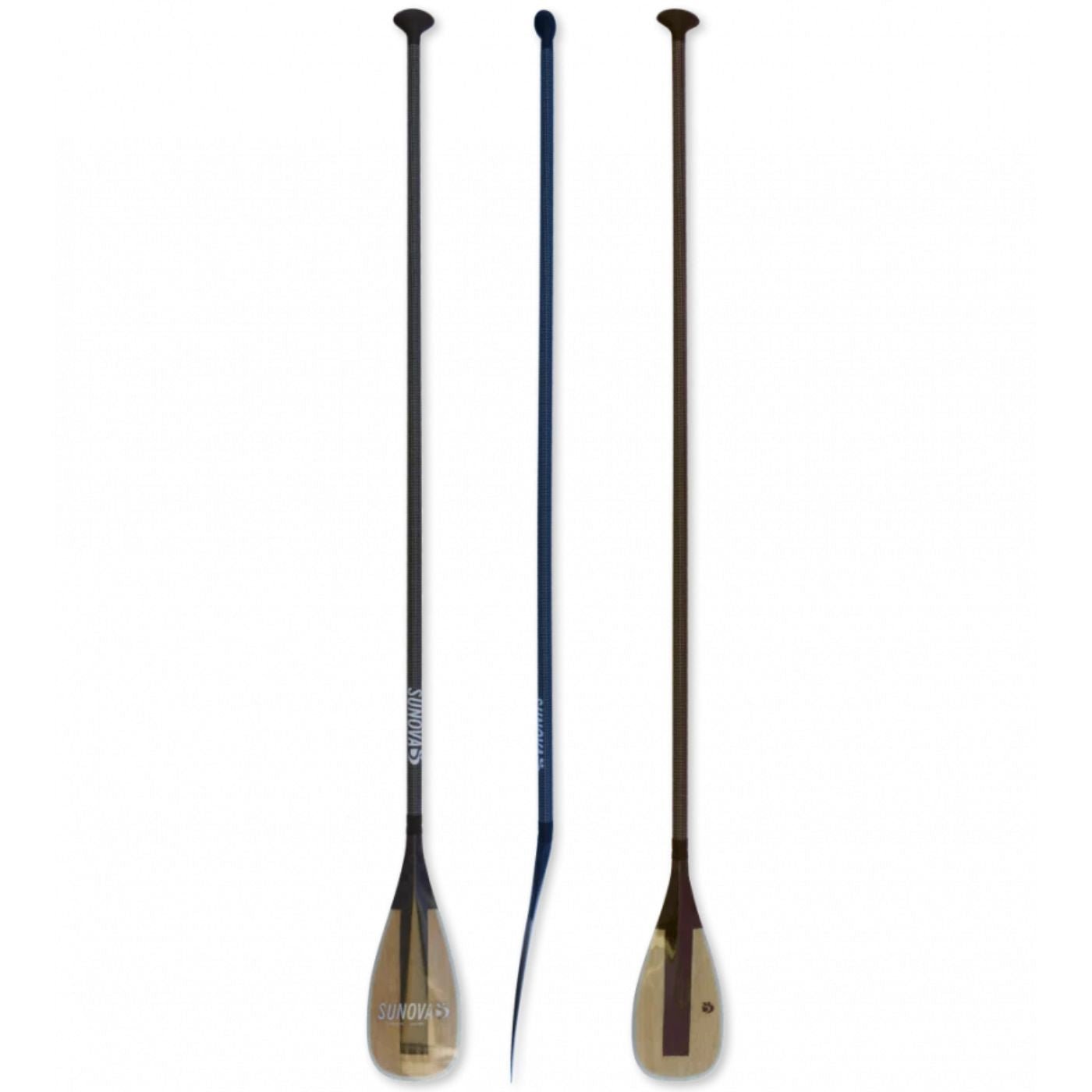 Sunova Carbon Paddle - Fixed Balsa Carbon - West Coast Paddle Sports