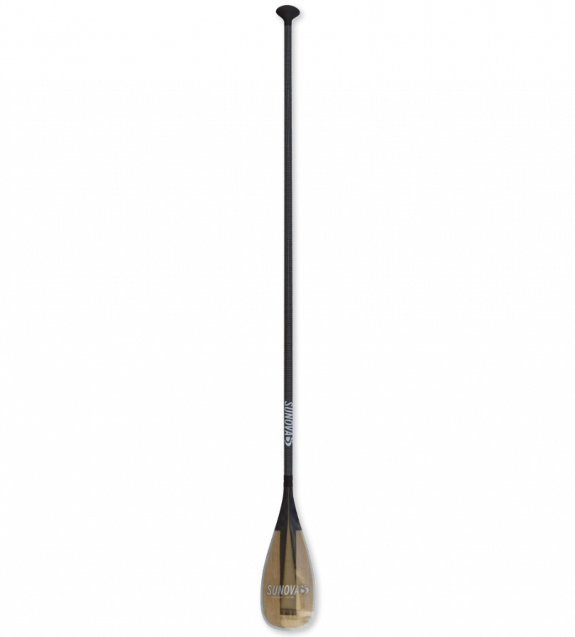 Sunova Carbon Paddle - Fixed Balsa Carbon - West Coast Paddle Sports