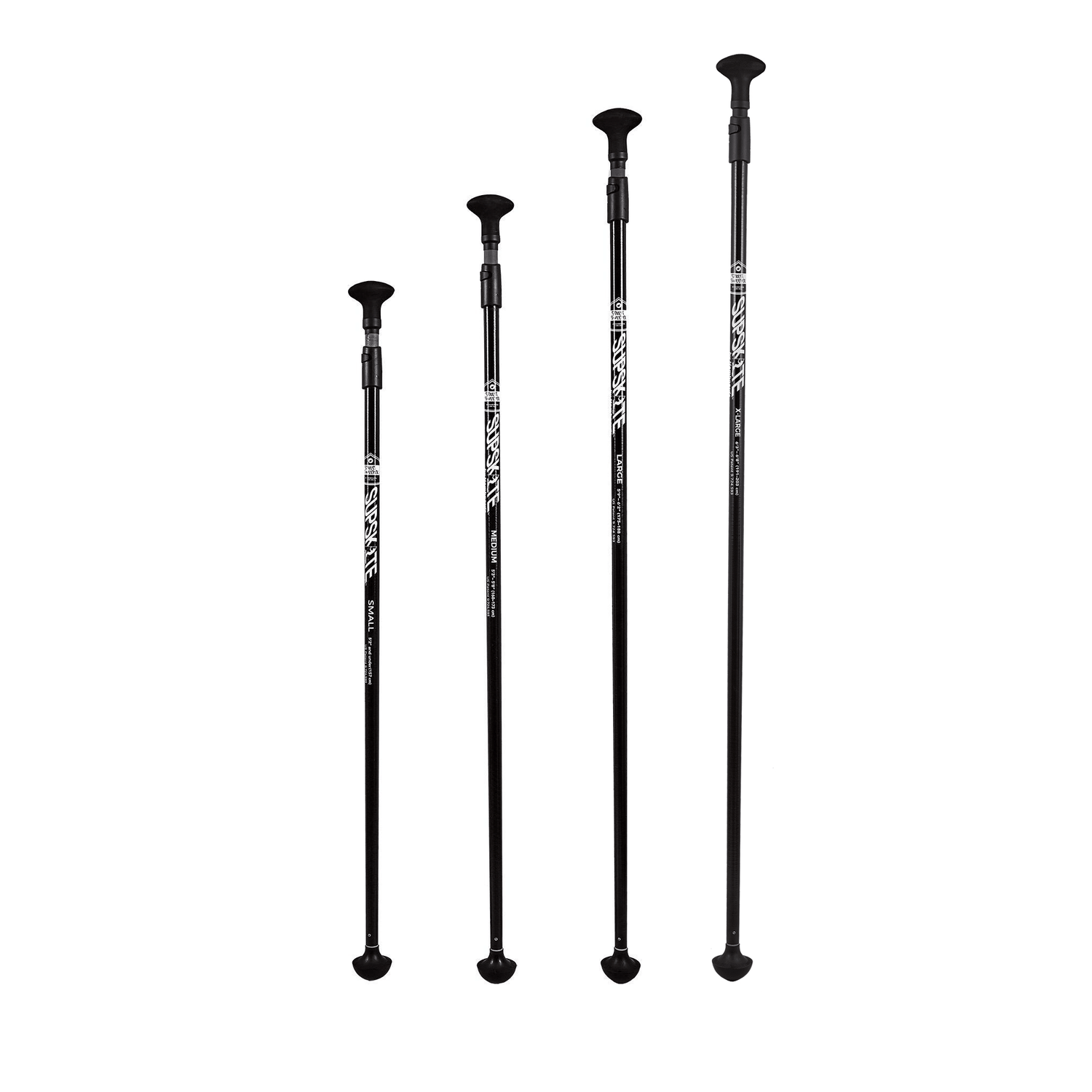 SUPSKATE Street Sweeper Paddle — Mid Flex | Land Paddling Skate Paddle - West Coast Paddle Sports