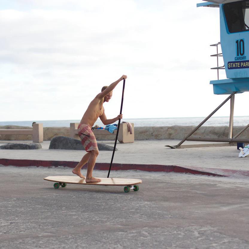 SUPSkate Street Sweeper Skate Pole - West Coast Paddle Sports