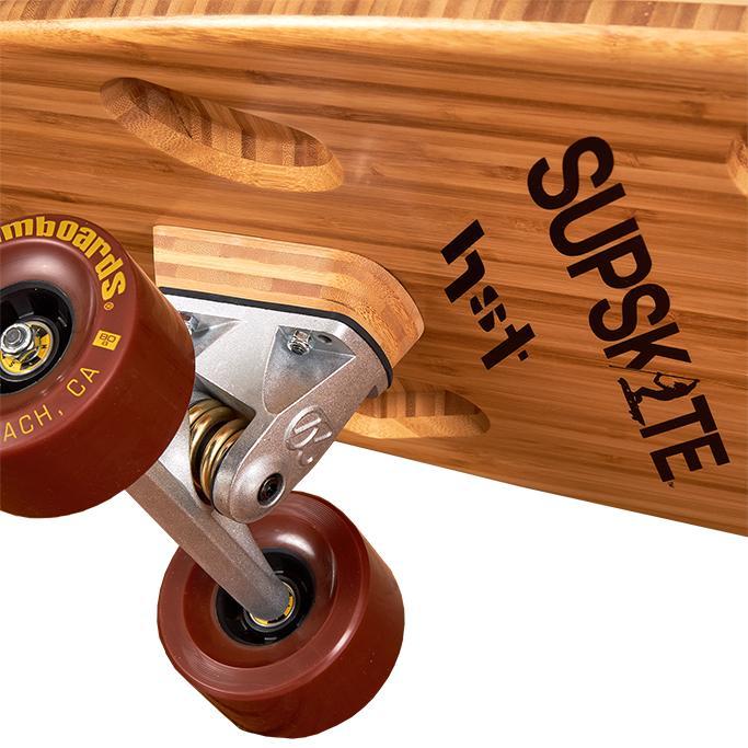 SUPSkate Touring 74 - Bamboo SUP Paddle Skating Longboard - West Coast Paddle Sports