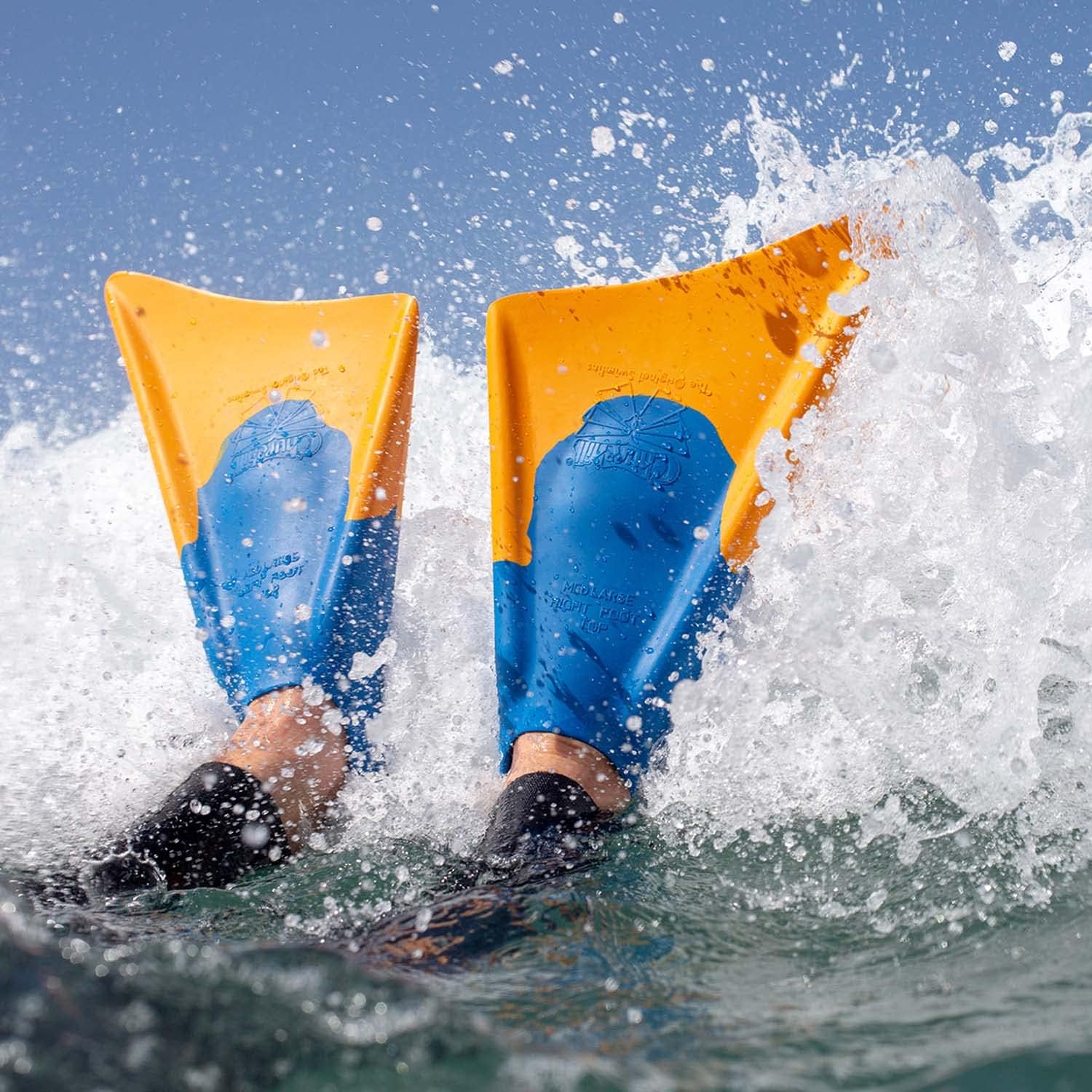 Swim Fins Churchill Makapuu Gum Rubber - West Coast Paddle Sports