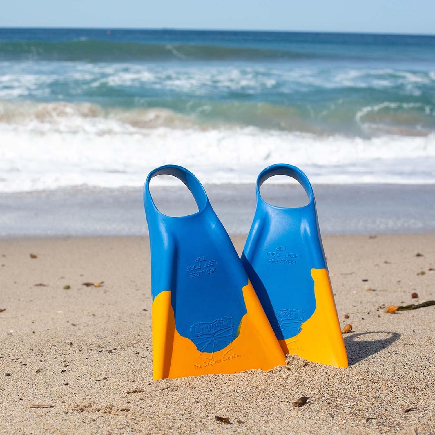 Swim Fins Churchill Makapuu Gum Rubber - West Coast Paddle Sports