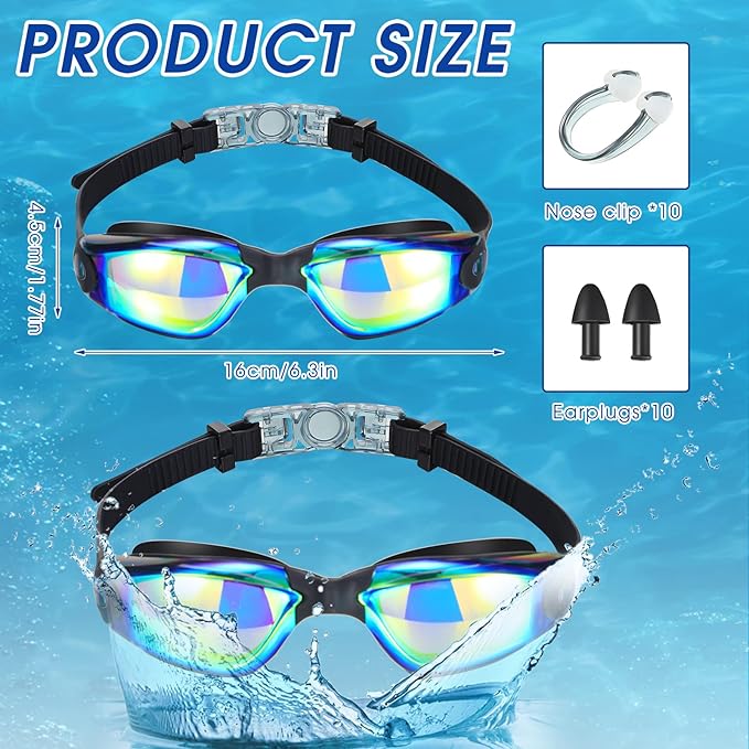 SWIM GOGGLES POOL - Anti Fog Silicone - West Coast Paddle Sports