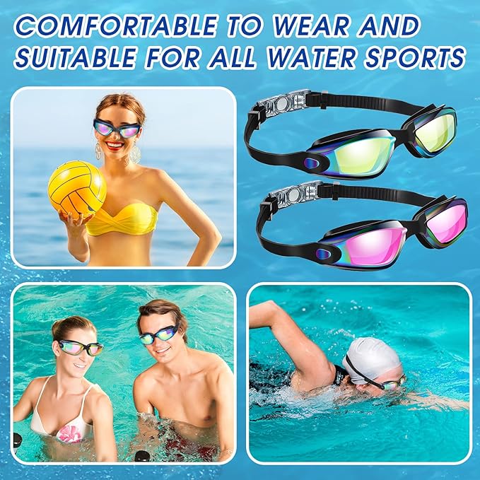 SWIM GOGGLES POOL - Anti Fog Silicone - West Coast Paddle Sports