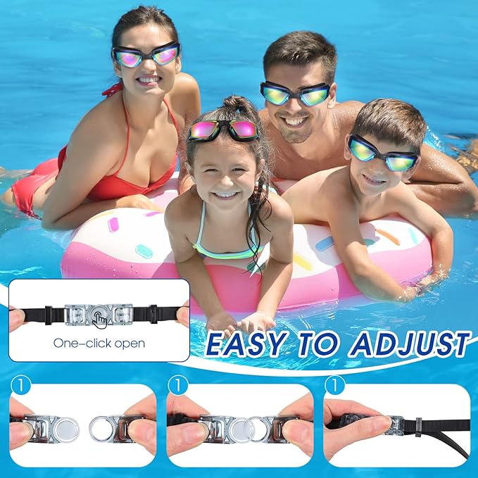 SWIM GOGGLES POOL - Anti Fog Silicone - West Coast Paddle Sports
