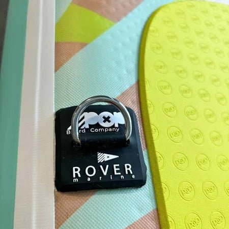 The POP Up – Royal Hawaiian – Mint/Black Inflatable SUP - West Coast Paddle Sports