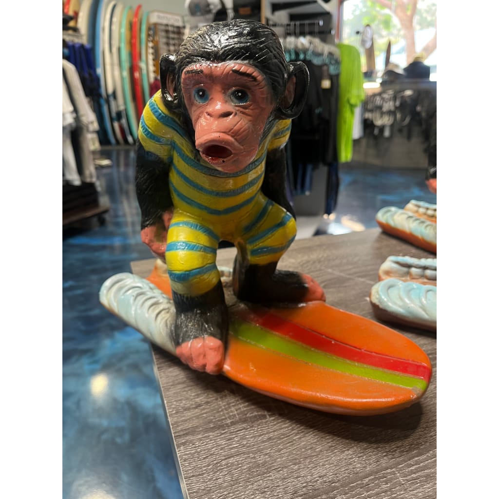 THE SURF MONKEY - Yellow/blue stripe - MISC