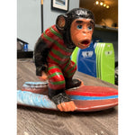 THE SURF MONKEY - Red/Green stripe - MISC