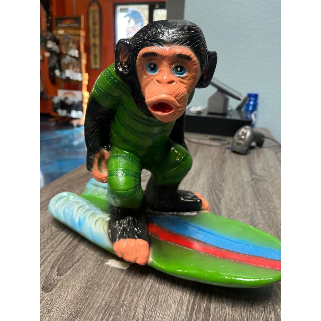 THE SURF MONKEY - Green/Dark green stripe - MISC