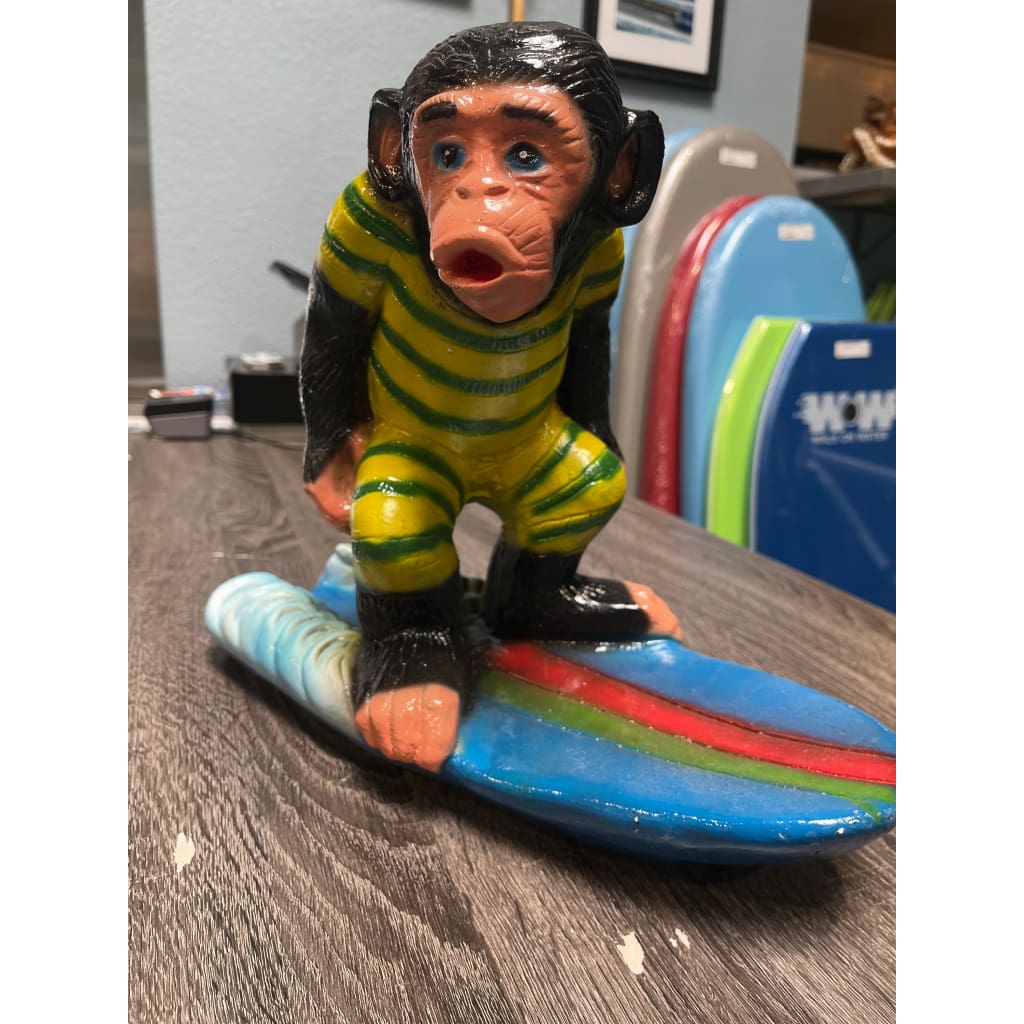 THE SURF MONKEY - Yellow/Green Stripe - MISC