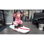 THE SURF MONKEY - White/Red Stripes - MISC