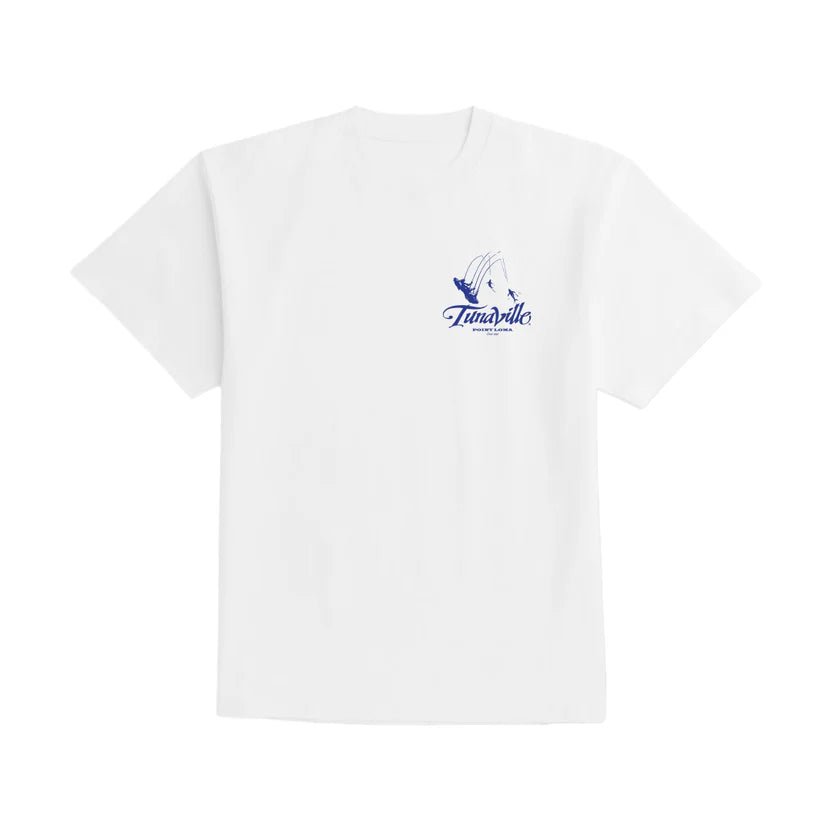 TunaVille Tuna Boats Tee - Blue/ White - West Coast Paddle Sports