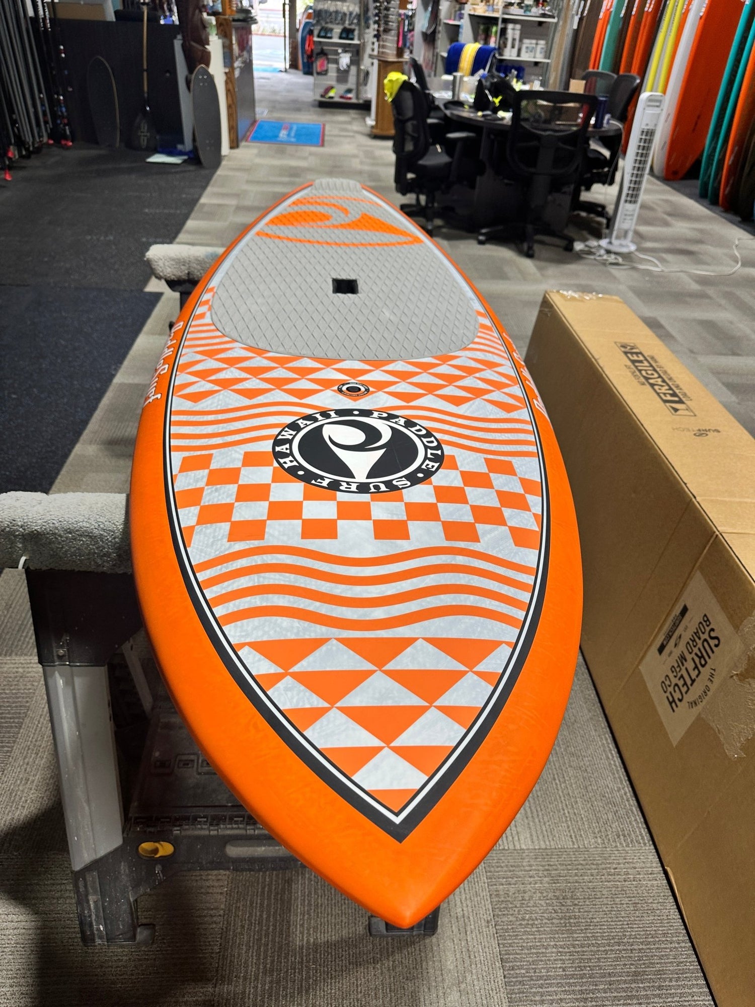 USED 2024 Paddle Surf Hawaii Ripper 7'7" x 27" 97L PCX - West Coast Paddle Sports