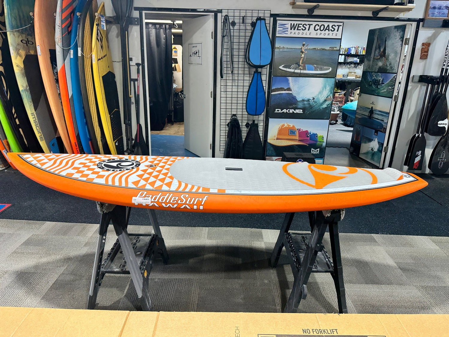 USED 2024 Paddle Surf Hawaii Ripper 7'7" x 27" 97L PCX - West Coast Paddle Sports