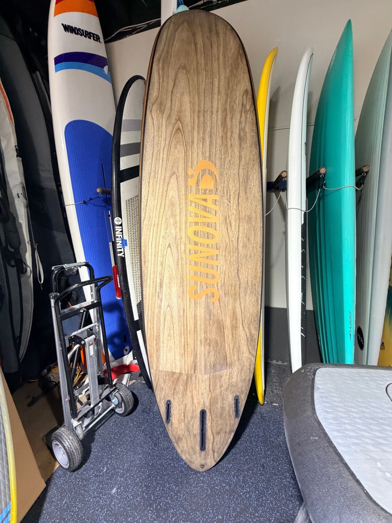 Used - 2026 SUNOVA Shorty 10' x 30" x 4 1/4" 140L TR3Tec - West Coast Paddle Sports