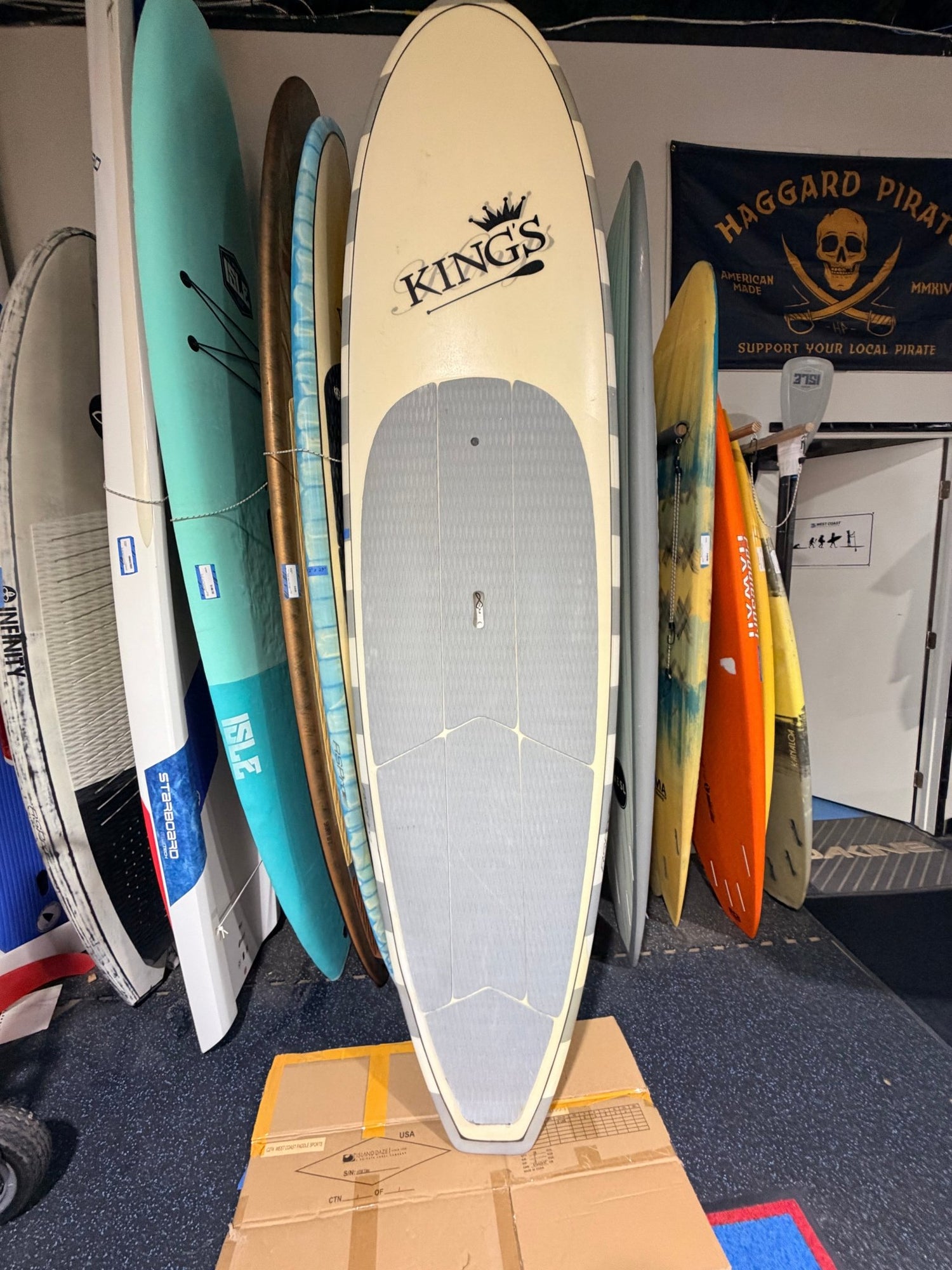 Used - King's Custom 9'4" x 30" Paddle Surf Board - West Coast Paddle Sports