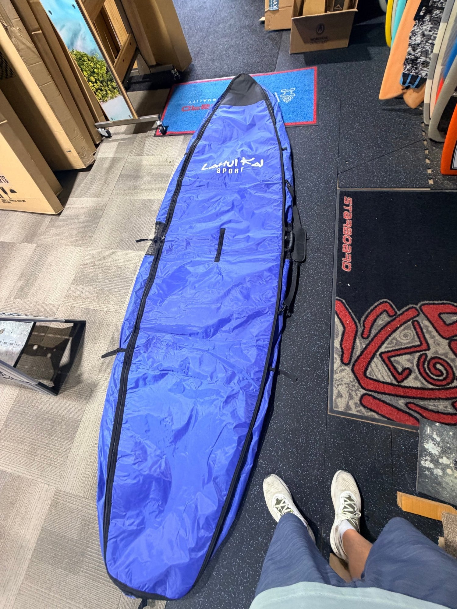 Used - LAHUI KAI SPORT 11'6" x 31" Swell Tour Stand - Up Paddleboard Package - West Coast Paddle Sports