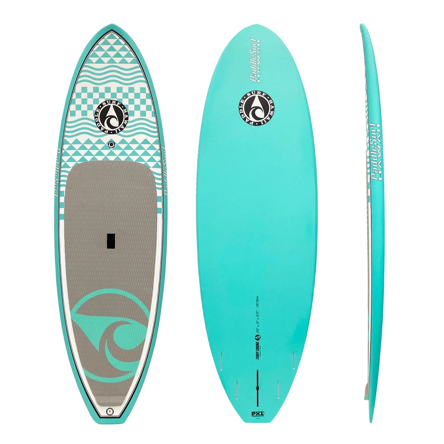 USED - PADDLE SURF HAWAII WIDE ALL AROUNDER - PX1 8'8" X 31" 136L - West Coast Paddle Sports