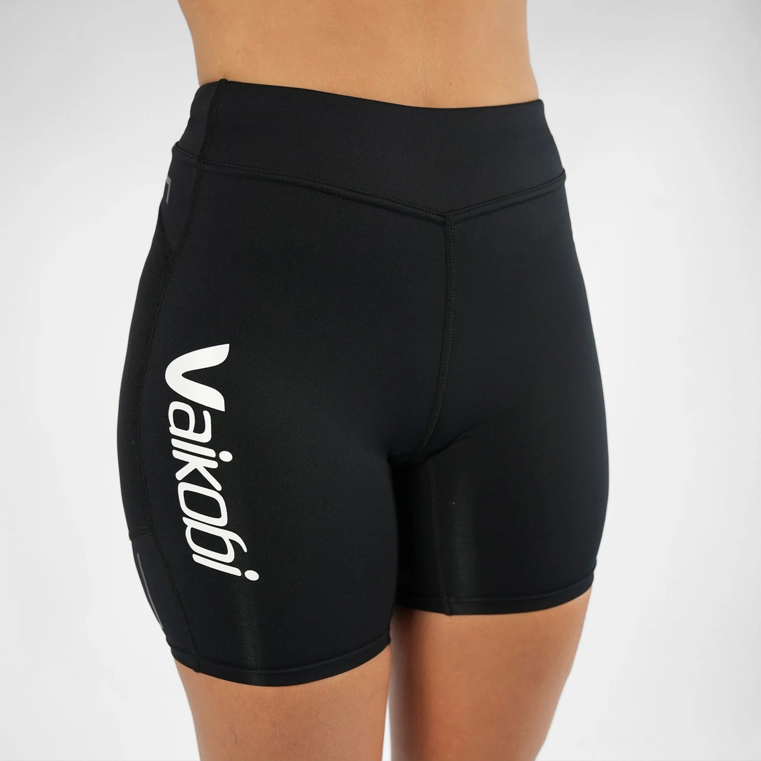 VAIKOBI UV PADDLE SHORTS - WOMENS - BLACK - West Coast Paddle Sports