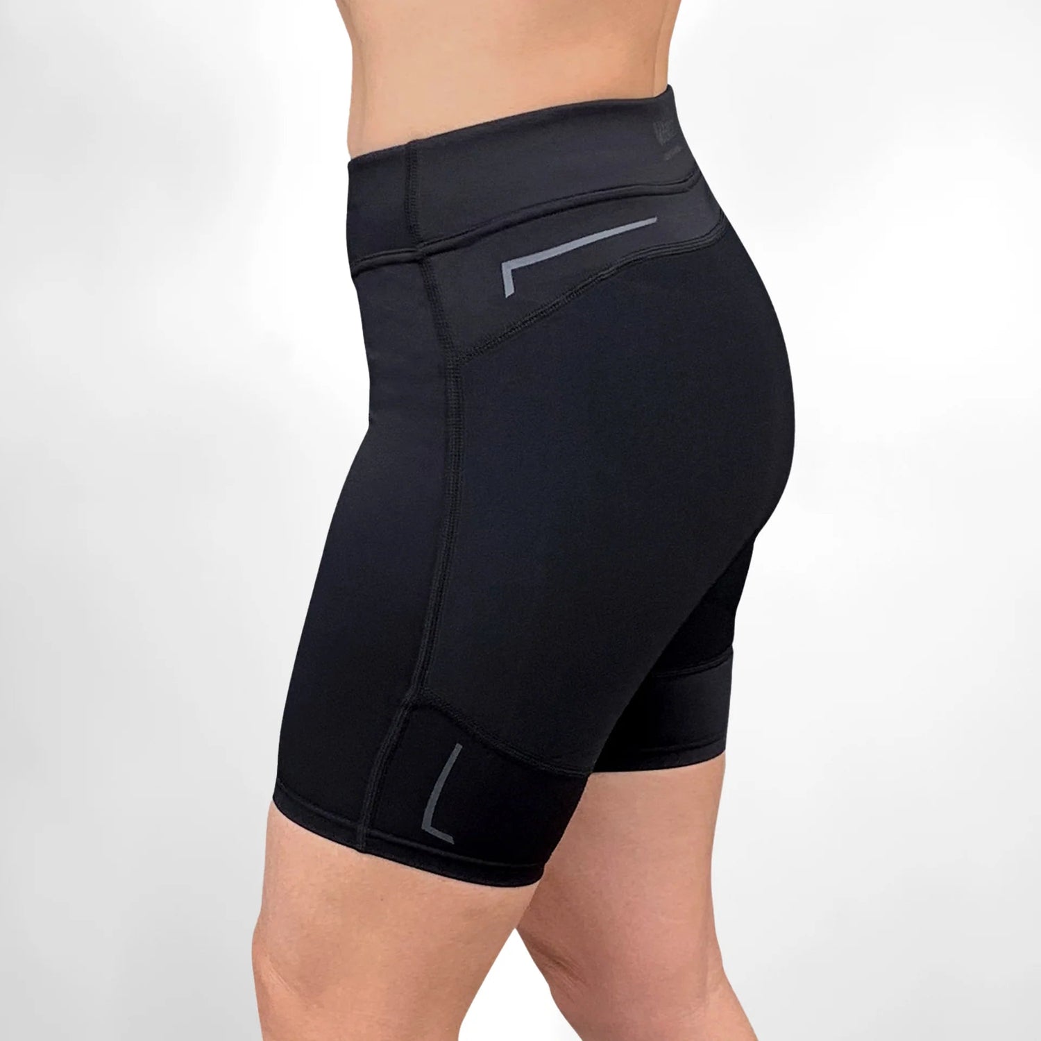 VAIKOBI UV PADDLE SHORTS - WOMENS - BLACK - West Coast Paddle Sports