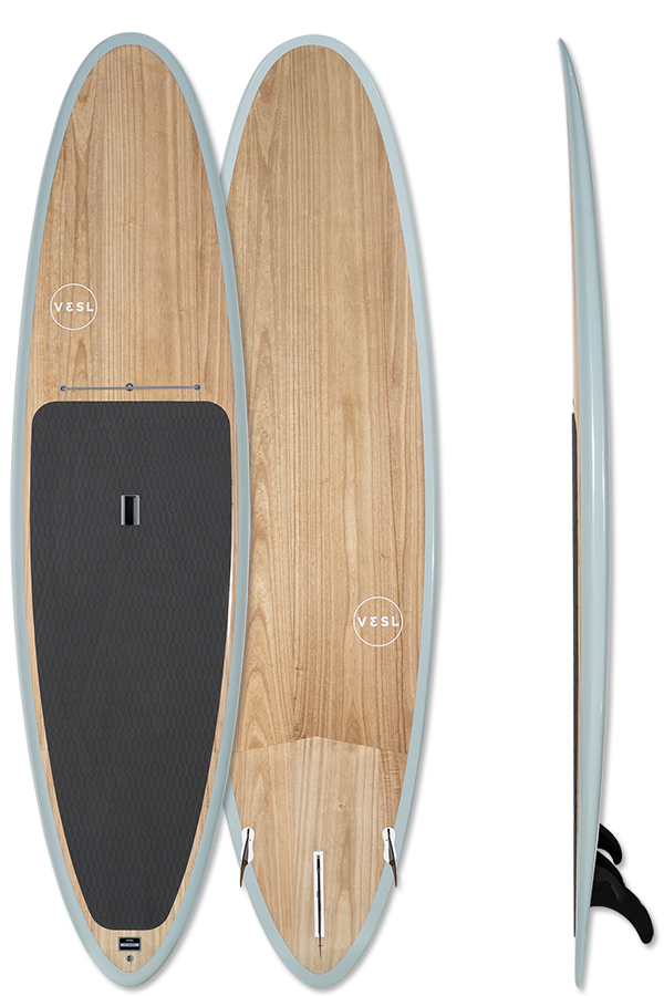 VESL ECO WOOD PADDLE BOARD - WIND 10'6 x 32" 183L