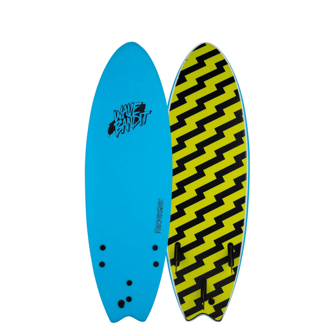WAVE BANDIT 6'0" Performer Blue/ Bolt - West Coast Paddle Sports