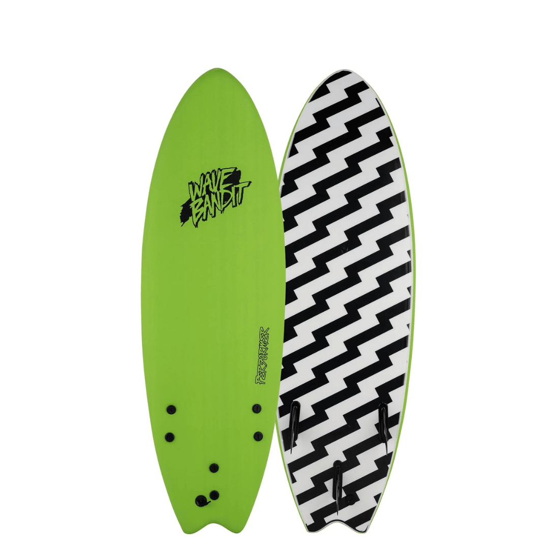 WAVE BANDIT Performer Green/ Bolt - West Coast Paddle Sports