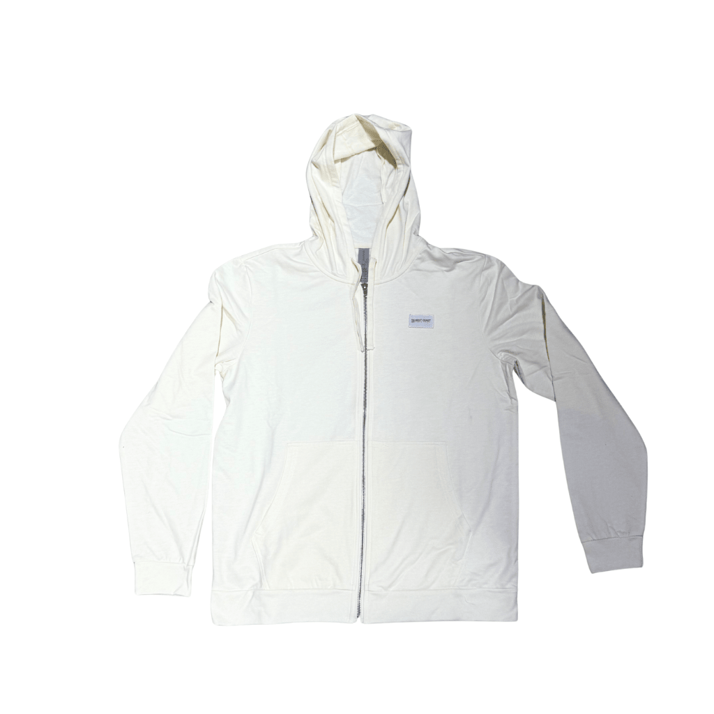 WCPS LIGHT SWEATSHIRT LONG SLEEVE ZIP JACKET - Bright Yellow - West Coast Paddle Sports