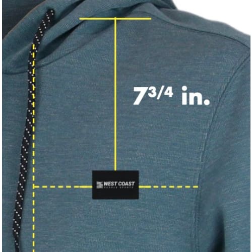 WCPS LIGHT SWEATSHIRT LONG SLEEVE ZIP JACKET - OLIVE - West Coast Paddle Sports