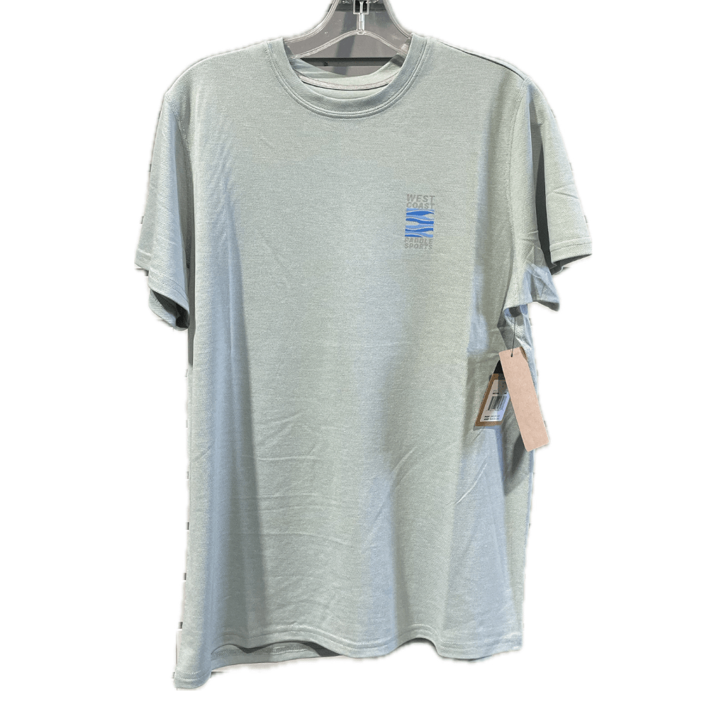 WCPS MEN'S SHORT - SLEEVE UV T - SHIRT JERSEY SAGE - West Coast Paddle Sports